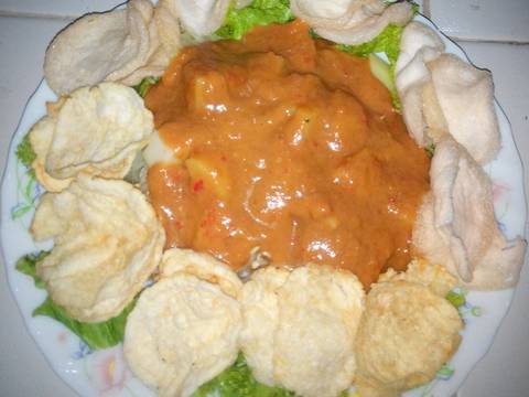 Gado - Gado Sidoarjo Jatim(Bumbu Kacang Dg Ubi Orange) recipe step 8 photo
