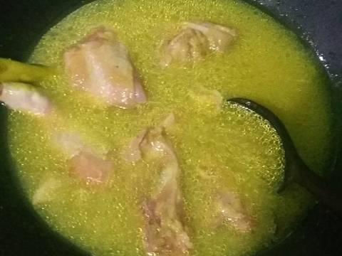 Opor ayam sayuran recipe step 3 photo