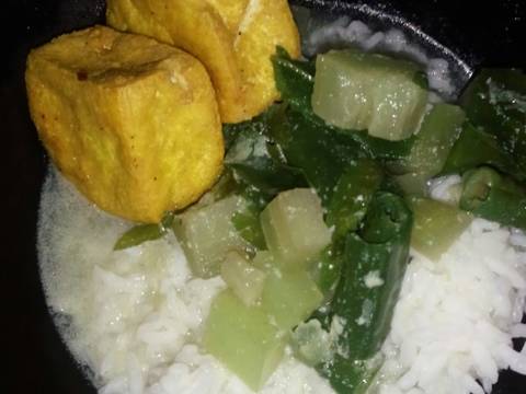 Sayur lodeh fiber creme recipe step 3 photo