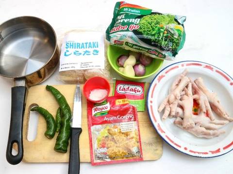 Mie Shirataki Cabe Ijo DEBM
