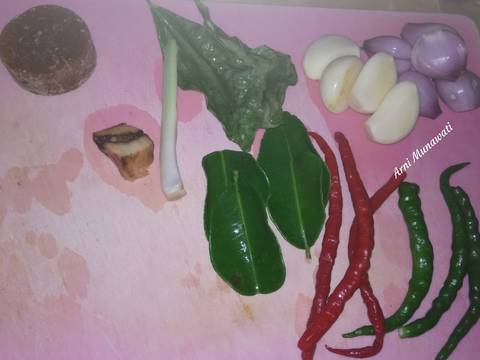 Kerang Asam Padeh recipe step 2 photo