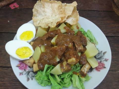 Gado gado semarang recipe step 6 photo