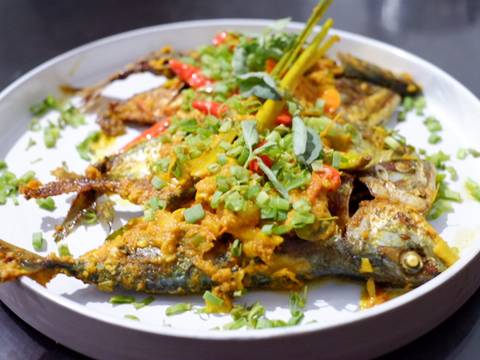 Ikan kembung Pesmol recipe step 8 photo