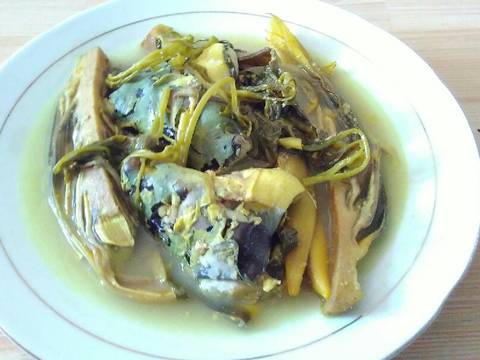 Gangan(sayur) asam jantung pisang (Kalimantan) recipe step 6 photo