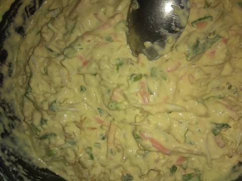 Ote2(bakwan) bumbu kuning simpel recipe step 2 photo