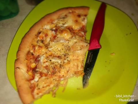 Pizza eggless, no ulen