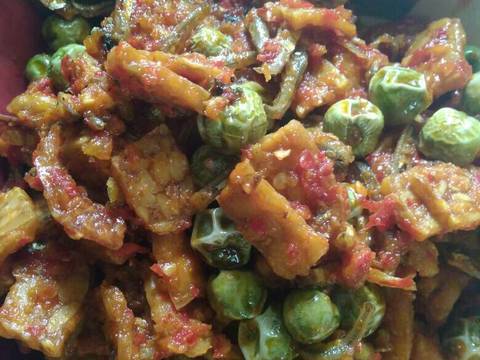 Sambal cepokak tempe teri recipe step 6 photo