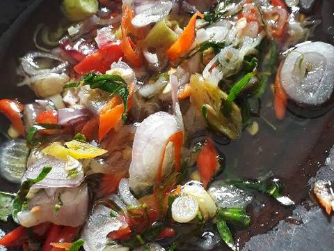 Dorang goreng sambal matah recipe step 4 photo