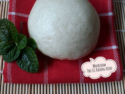 480. Pao Isi Kacang Hijau #SeninSemangat recipe step 8 photo