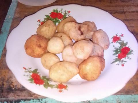 Onde onde terbuat dari singkong recipe step 4 photo