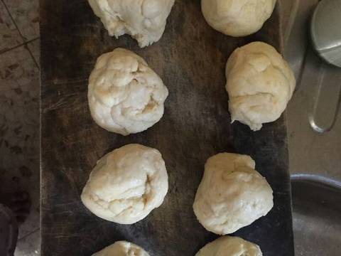 Bakpao / pao landak lembut isi cokelat,keju,greentea recipe step 6 photo