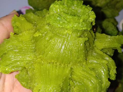 Bikang mawar daun suji+pandan part 2 recipe step 6 photo