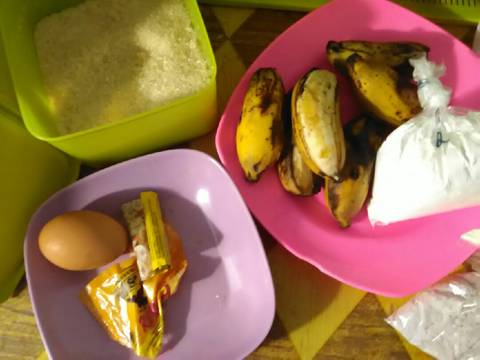 Donat gaplek_banana langkah memasak 1 foto