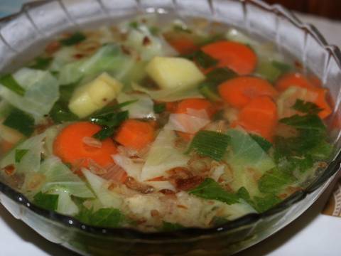 Sayur sop sederhana recipe step 5 photo