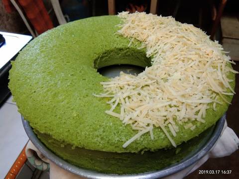 Bolu pandan tanpa pewarna buatan recipe step 8 photo