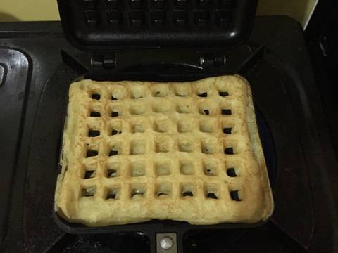 18. Wafel ala Serabi #kamismanis recipe step 2 photo