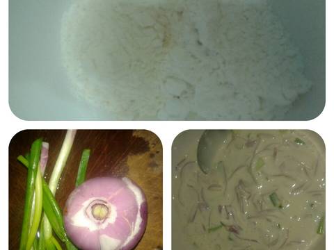 Bakwan Bawang/ cucur bawang recipe step 1 photo