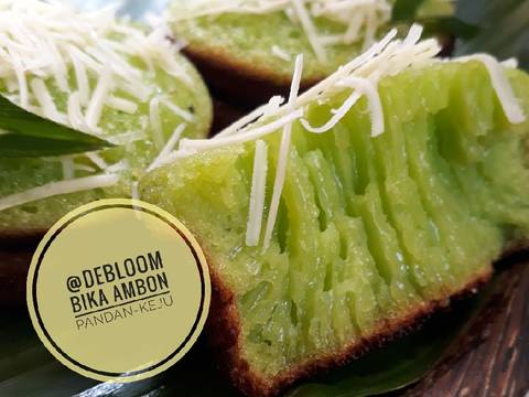 338. Bika Ambon Pandan-Keju Menul recipe step 13 photo