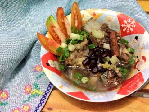 ❂ 2) Sayur kacang hitam tulang iga #BikinRamadanBerkesan