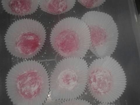 Mochi pinky isi kacang recipe step 7 photo