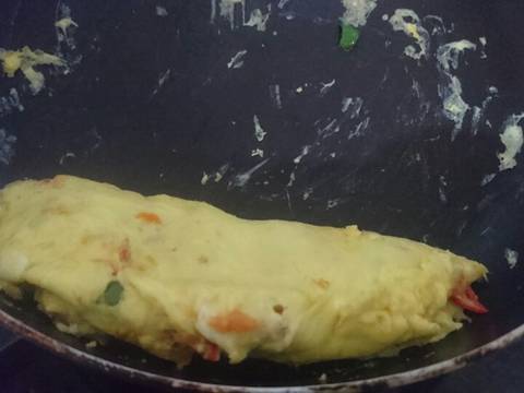 6. Simple Vegetables Omellet