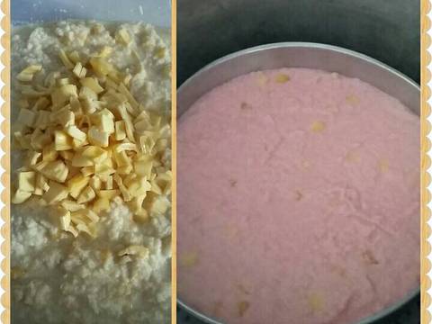 Kue Talam Singkong Nangka Keju recipe step 2 photo