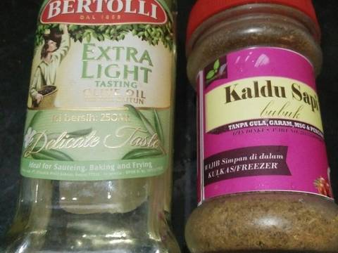 Bubur Garut Sapi Pokcoy (mpasi 7bulan) recipe step 3 photo