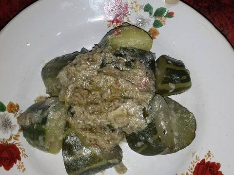 Urap mentimun jawa recipe step 5 photo