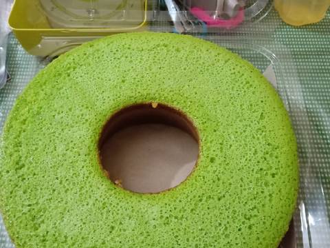 Bolu pandan recipe step 5 photo