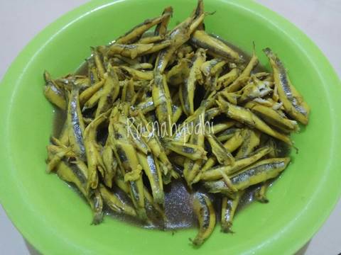 Tumis Teri Masak Lalap Timun recipe step 4 photo