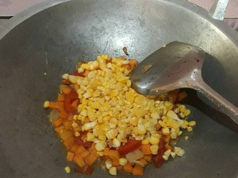 Sayur tumis pelangi😁