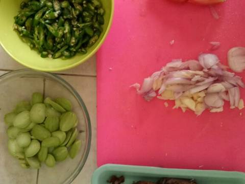 Pindang pete mantuuulll recipe step 1 photo
