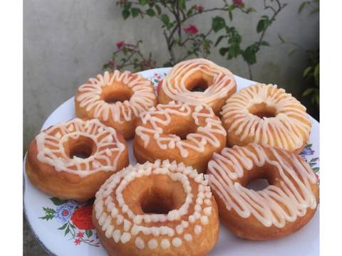 Donat Lembut Topping Cream Cheese