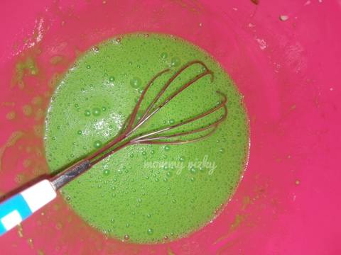 Bingka Pandan recipe step 4 photo