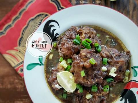 Sop konro buntut sapi recipe step 5 photo