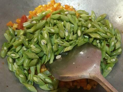 Sayur tumis pelangi😁