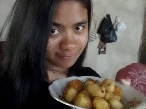 Onde onde terbuat dari singkong recipe step 5 photo