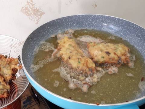 Bala-bala Isi Ati Ampela DEBM recipe step 7 photo