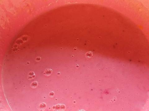 Pukis Mocaf Buah Naga recipe step 3 photo