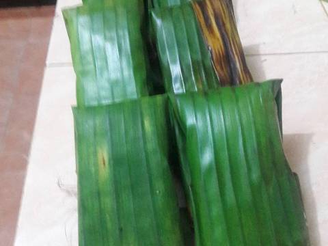 Nagasari pisang kepok recipe step 3 photo