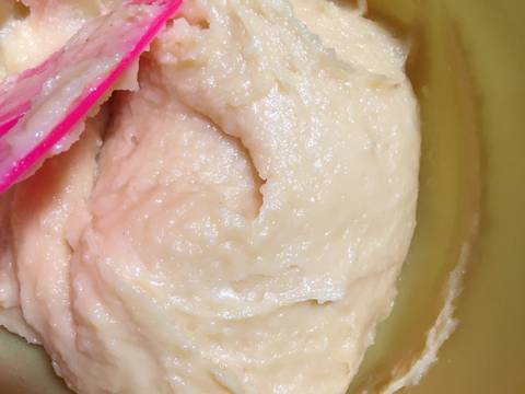 Kue Soes vla Greentea(No Mixer|Kokoh) recipe step 4 photo