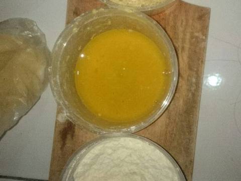 Jamur crispy tepung tiwul recipe step 2 photo