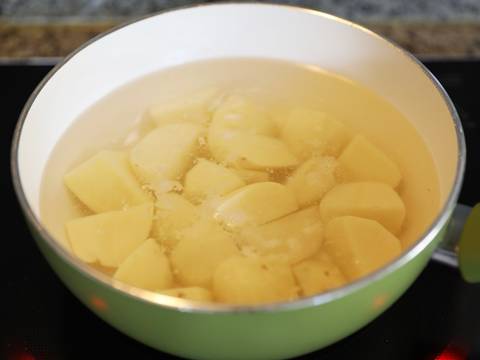 Mochi kentang, Snack musim gugurnya Korea recipe step 2 photo