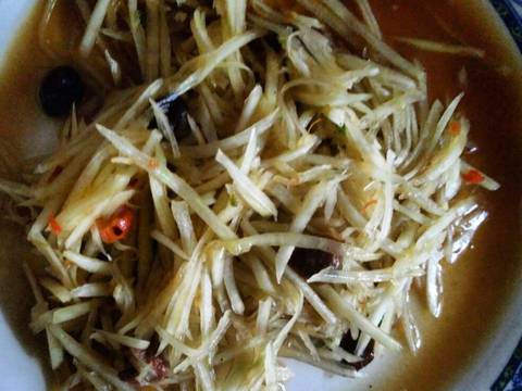 Petis pepaya muda recipe step 7 photo