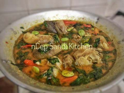 Gulai Tunjang Petai Kemangi recipe step 7 photo