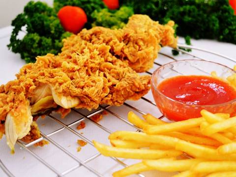  Resep  Ayam  KFC KW Super Kribo Renyah Tahan 8 Jam Cocok 