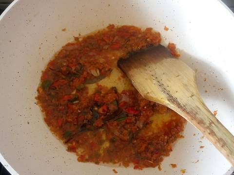 Sambal cecek pelengkap gudeg recipe step 2 photo