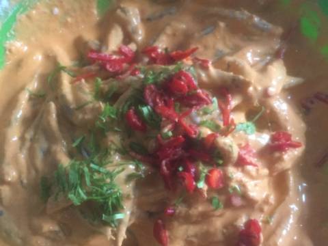 Peyek ikan bilis recipe step 3 photo