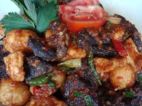 Empal Puyuh Tahu bumbu pedas recipe step 7 photo