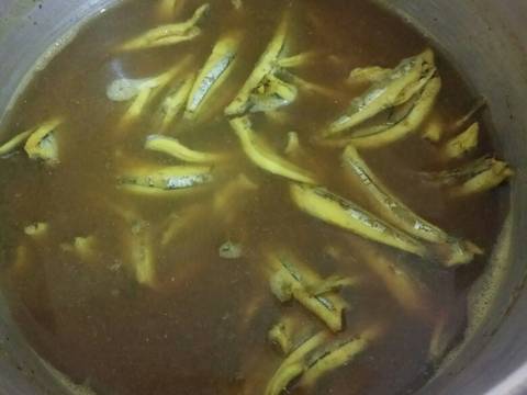 Tumis Teri Masak Lalap Timun recipe step 3 photo